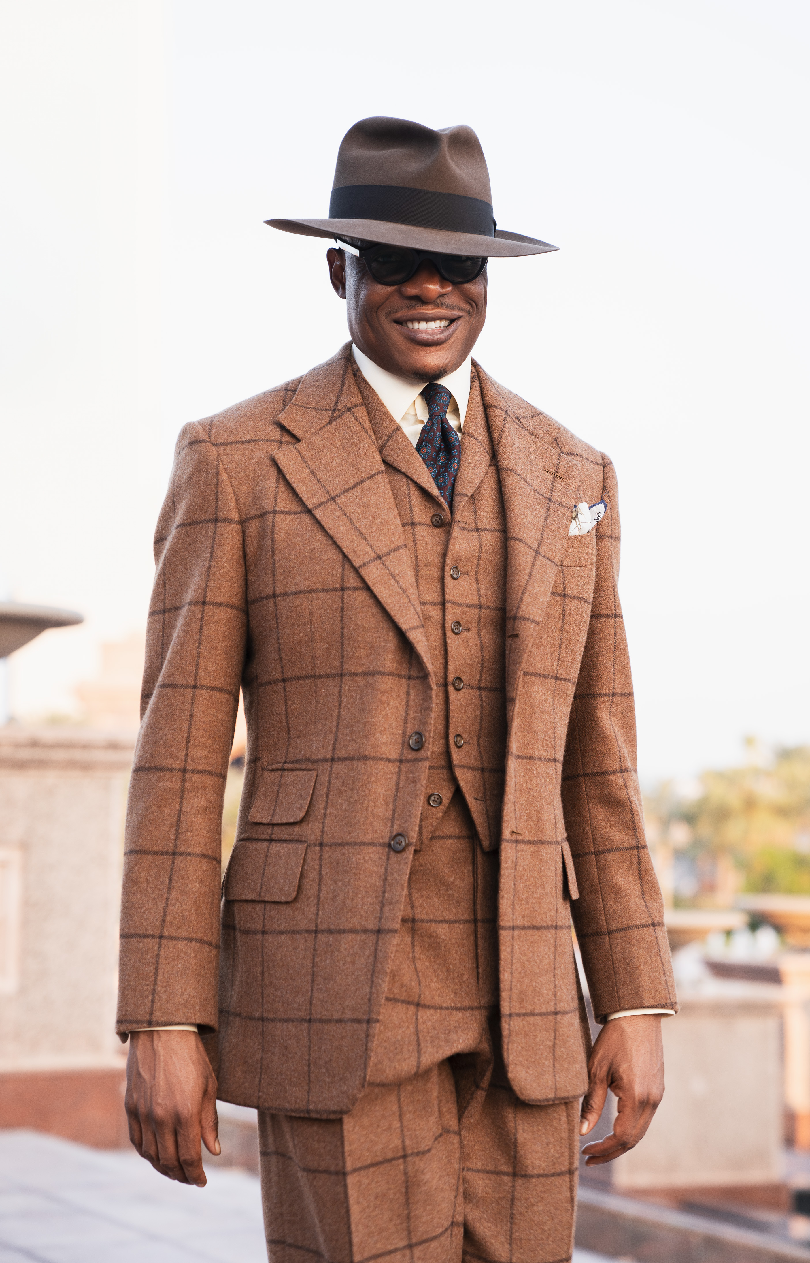スーツ 20-40s 3Peace Suit K.AKAHANE Brown AM99 20-40s 3Peace Suit K.AKAHANE Brown AM99（Men's Suits Brown 3